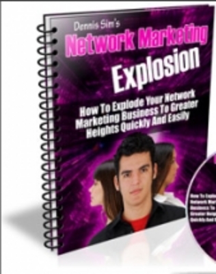 Product picture Network Marketing Explosion - Earn Millions With MLM